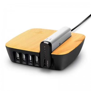 Trạm sạc bốn cổng KPS-5401PB \u0026 Ngân hàng điện 4000mAh