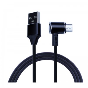 KPS-9221CB Loại nút tai 90 độ Cáp tai bện Cáp USB