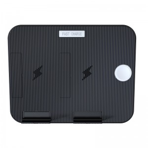 KPS-9301HC OEM bán nóng 10W sạc nhanh QI 2 di động sạc 3 trong 1 không dây với bộ chuyển đổi 30W