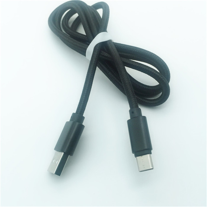 KPS-1005CB TYPE C 2m chất lượng cao OD4.5MM sạc nhanh cáp điện thoại loại 2.4A loại C